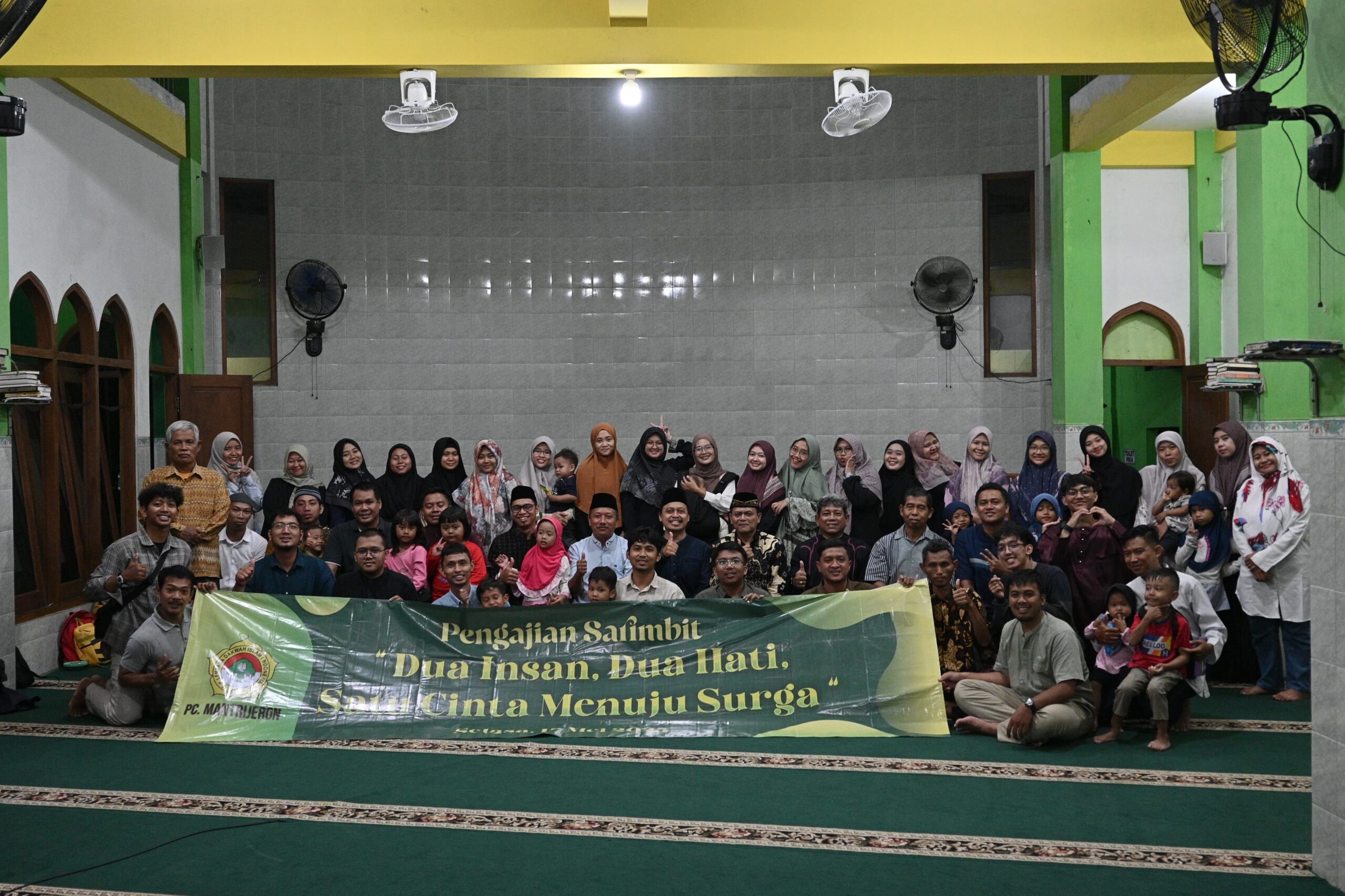 PC LDII Kemantren Mantrijeron sukses menggelar Pengajian Sarimbit.