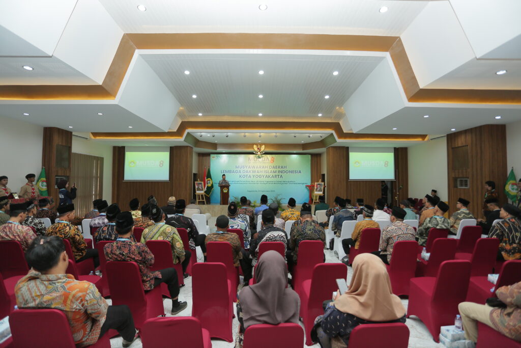 Peserta dari PC dan PAC LDII Wilayah Yogyakarta yang hadir dalam Musda 8 LDII Kota Yogyakarta 