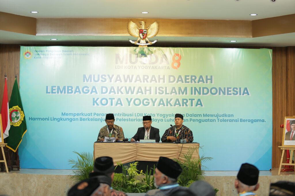 Rapat Paripurna I dipimpin oleh Perwakilan Pengurus DPD LDII Kota Yogyakarta