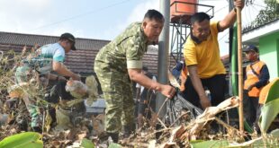 Dukung Jogja Cling, LDII Gondomanan dan TNI Sinergi Jaga Kebersihan Kota Yogyakarta